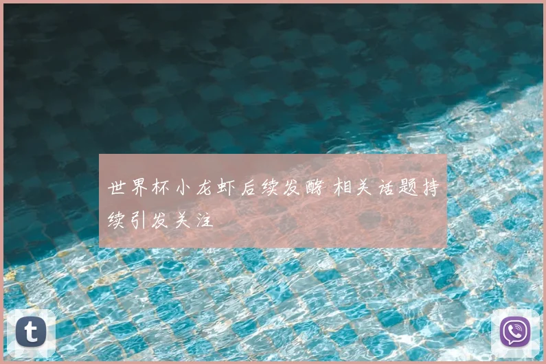 世界杯小龙虾后续发酵 相关话题持续引发关注